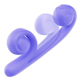 Dispositivo de masturbación para orgasmos femeninos con vibrador de ondas